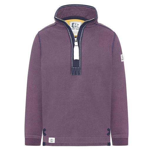 LJ40C - Boys 1/4 Zip - Grape