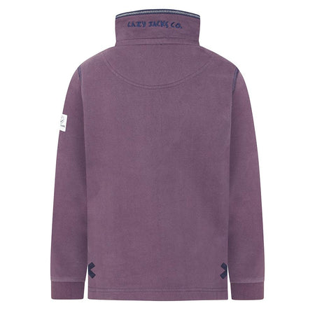LJ40C - Boys 1/4 Zip - Grape