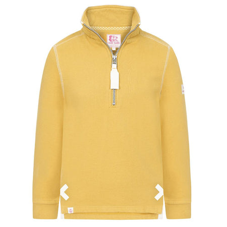 LJ3C - Girl's 1/4 Zip Sweatshirt - Heather