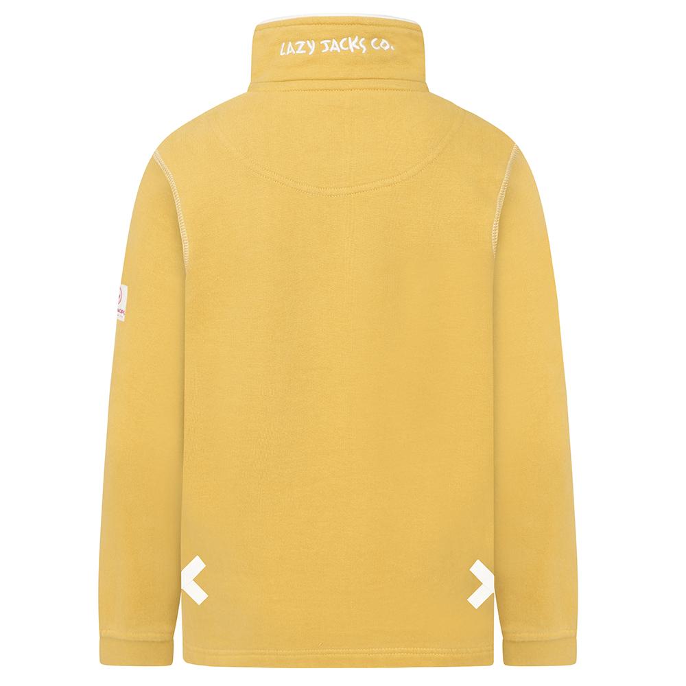 LJ3C - Girl's 1/4 Zip Sweatshirt - Heather