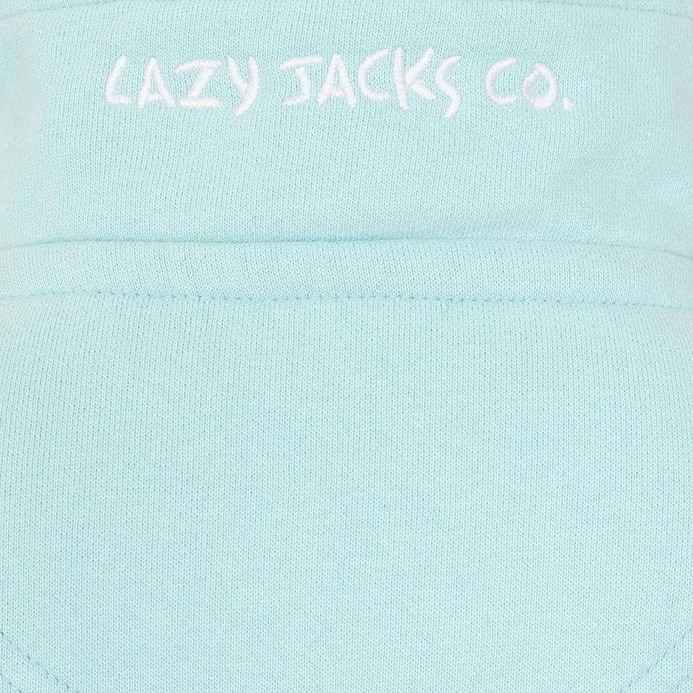 LJ3C - Girl's 1/4 Zip Sweatshirt - Mint