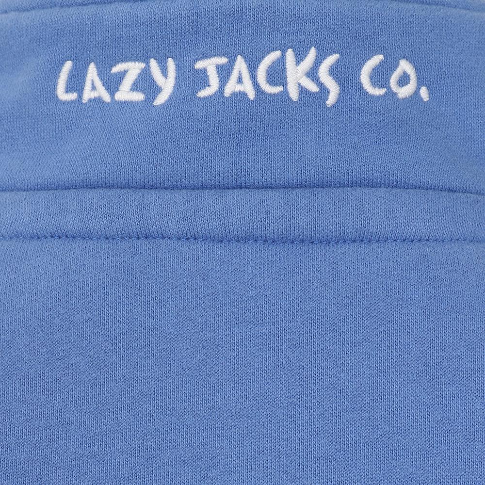 LJ3C - Girl's 1/4 Zip Sweatshirt - Sapphire