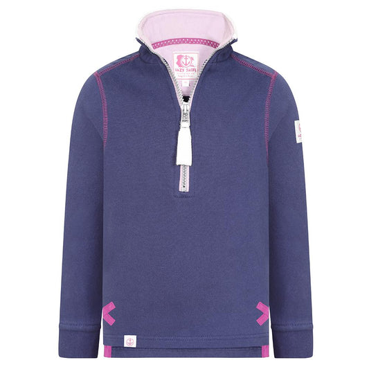 LJ3C - Girls 1/4 Zip - Twilight