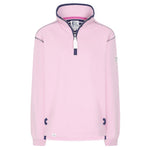 LJ3 - Ladies' 1/4 Zip Sweatshirt - Pink