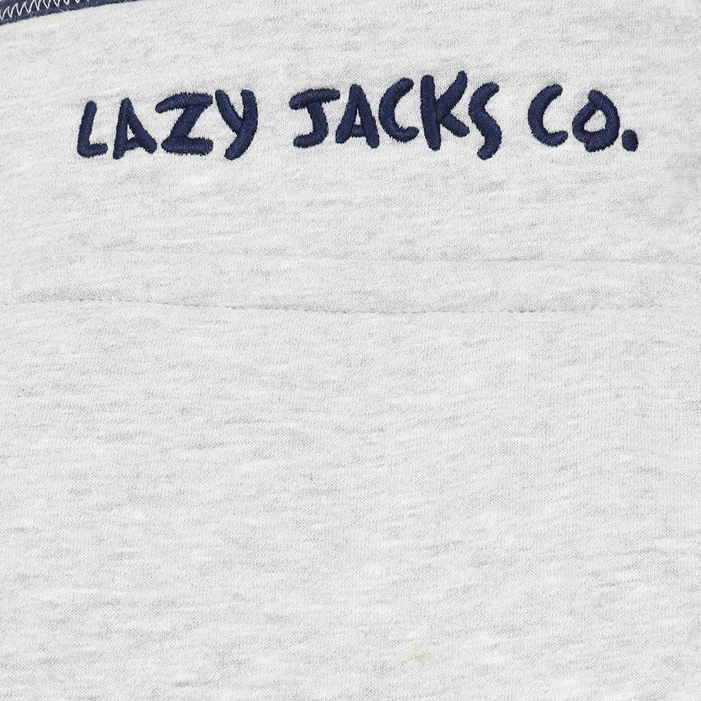 LJ40 - Men's 1/4 Zip Sweatshirts - Grey Marle
