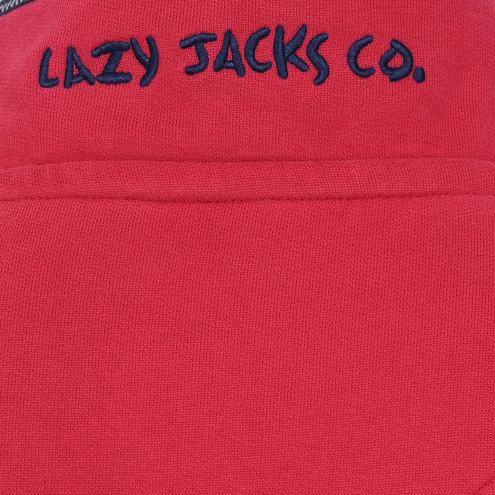 LJ40 - Men's 1/4 Zip Sweatshirt - Rouge