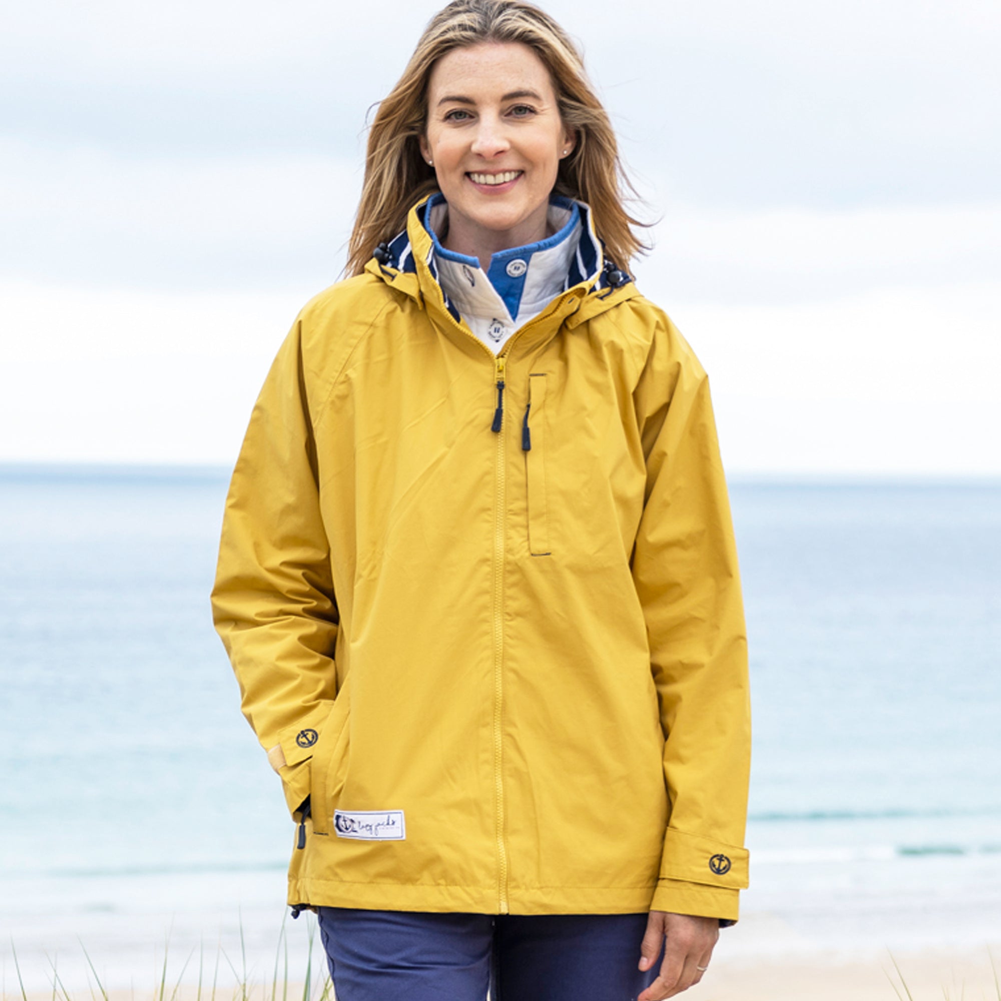 LJ45 Short Waterproof Coat Maize