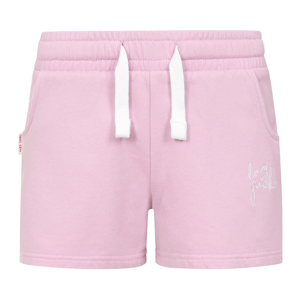 LJ55C - Girl's Sweat Shorts - Pink