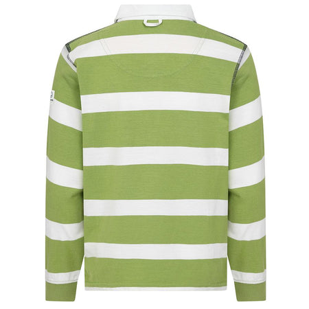 LJ78C - Long Sleeve Rugby Top - Lime
