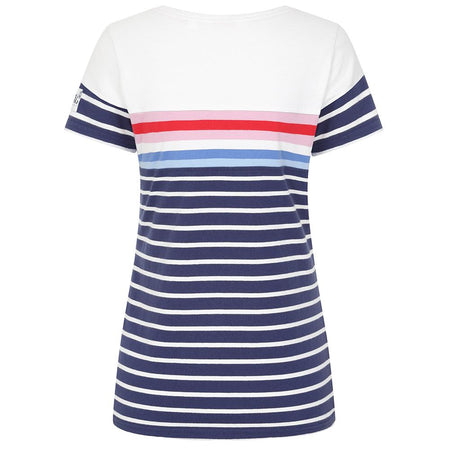 LJ8M - Ladies Short Sleeve Breton Top - Sapphire