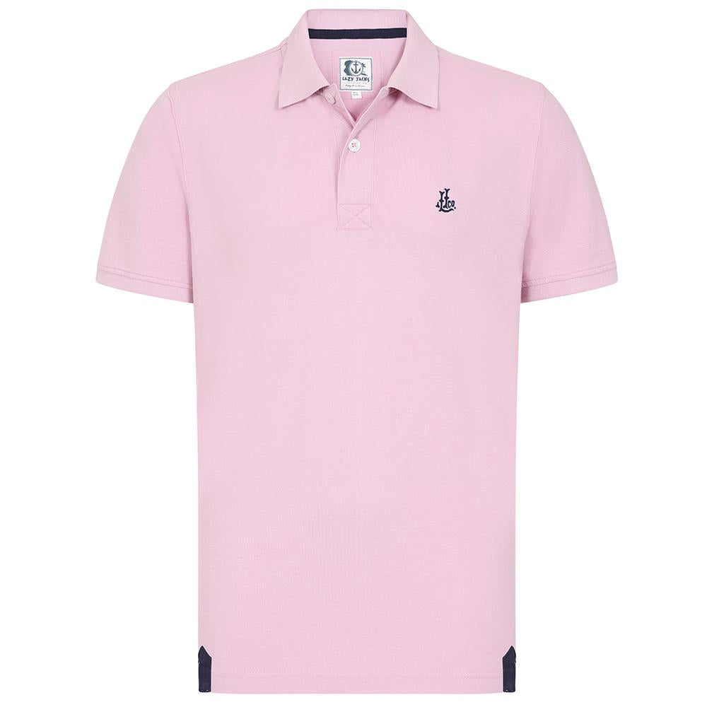LJ95 - Men's Polo Shirt - Pink