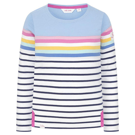 LJ97MC - Girls Long Sleeve Top - Sky
