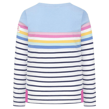LJ97MC - Girls Long Sleeve Top - Sky