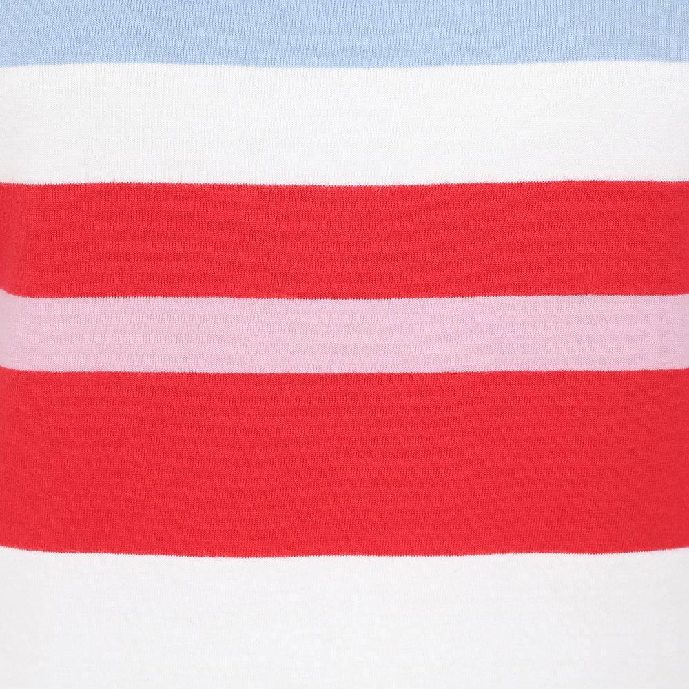 LJ97S - Ladies' Striped Long Sleeve Tee - Red