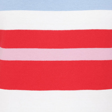 LJ97S - Ladies' Striped Long Sleeve Tee - Red