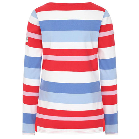 LJ97S - Ladies' Striped Long Sleeve Tee - Red