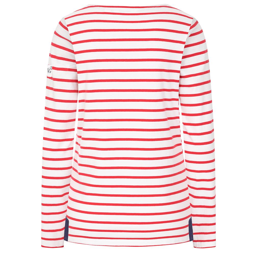 LJ97 - Striped Breton Top - Red