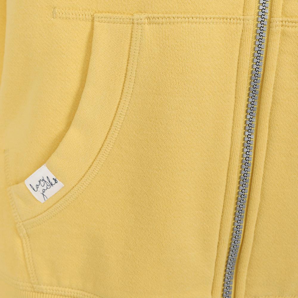 LJ101 - Ladies' Hooded Full Zip Sweatshirt - Lemon