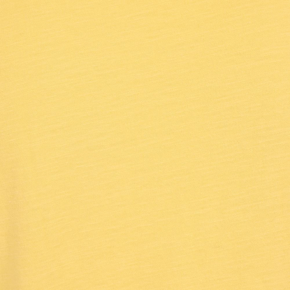 LJ163 - Roll Sleeve Plain Top - Lemon