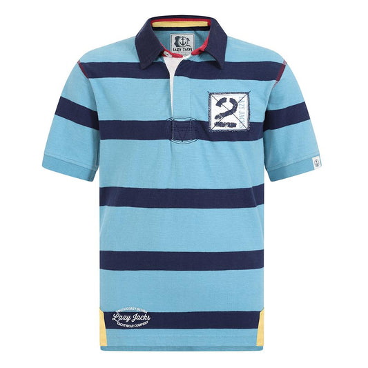 LJ27C - Boys Short Sleeve Rugby Shirt - Niagara