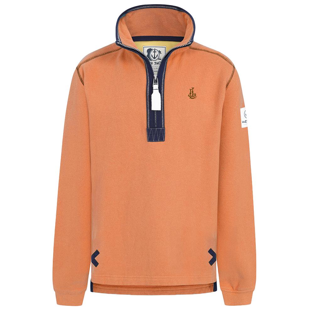 LJ3C - 1/4 Zip Sweatshirt - Orange