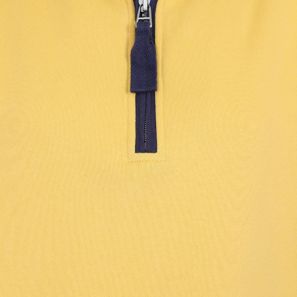 LJ3 - Ladies 1/4 Zip Sweatshirt - Lemon