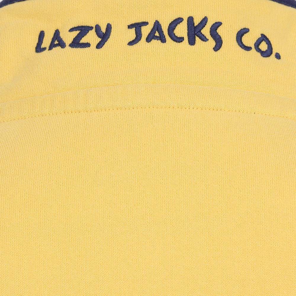 LJ3 - Ladies 1/4 Zip Sweatshirt - Lemon