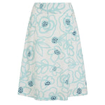 LJ42 - Printed Cotton Skirt - Flower