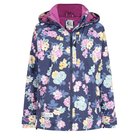 LJ45P - Short Printed Waterproof Coat - Blossom