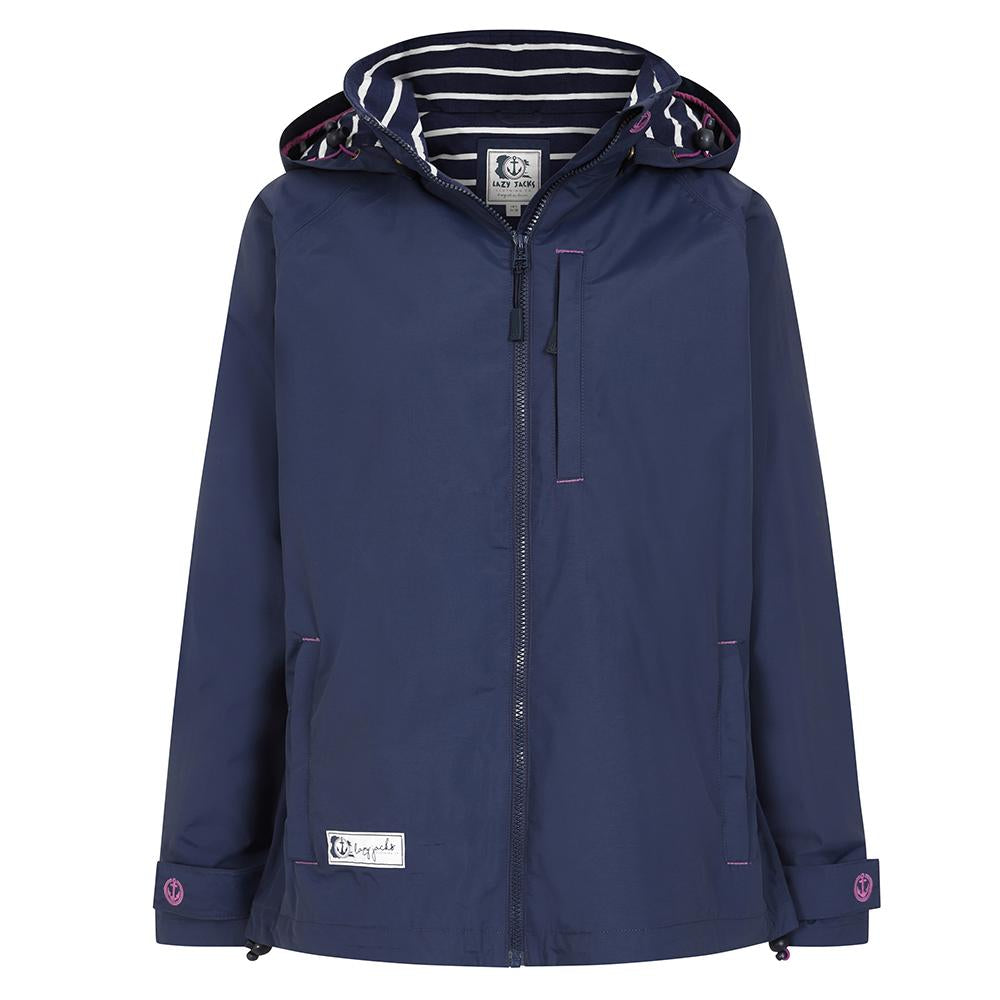 LJ45 - Short Waterproof Coat - Marine