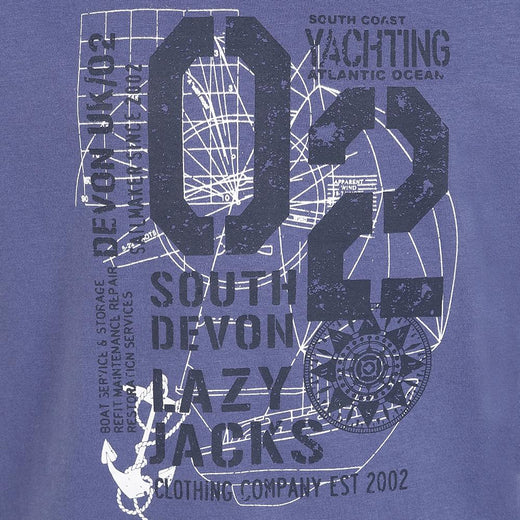 LJ15C - Boys Printed T-Shirt - Denim
