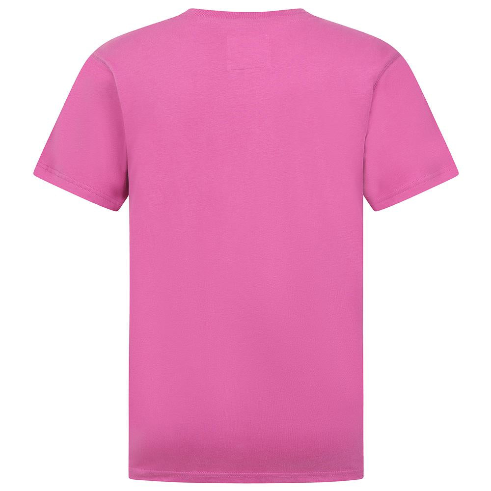 LJ15 - Printed T-Shirt - Raspberry