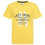 LJ15 - Printed T-Shirt - Yellow