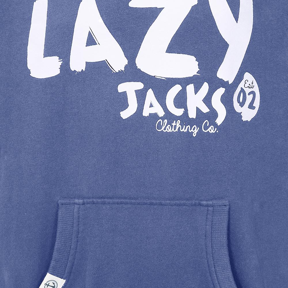 LJ21C - Boy's Hooded Sweatshirt - Denim