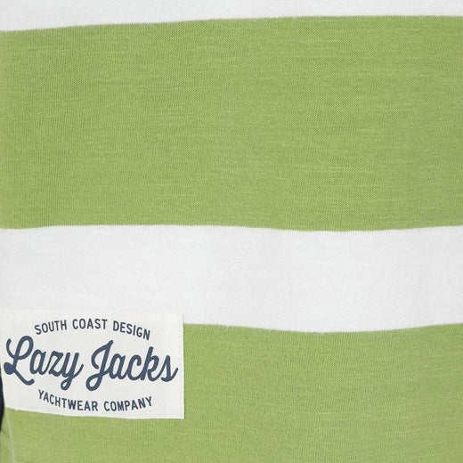 LJ27C - Short Sleeve Rugby Shirt - Lime