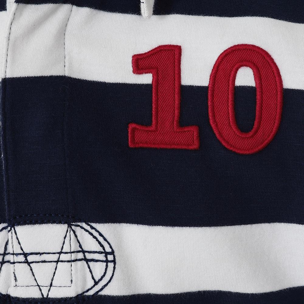 LJ27C - Short Sleeve Rugby Shirt - Marine