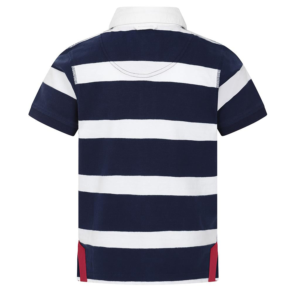 LJ27C - Short Sleeve Rugby Shirt - Marine