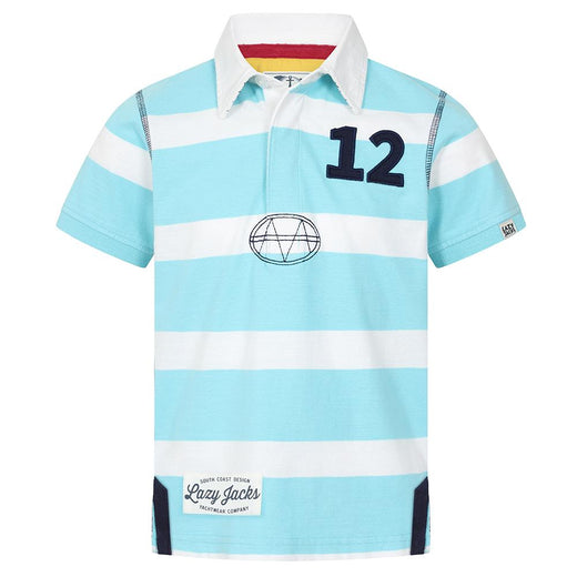 LJ27C - Short Sleeve Rugby Shirt - Spearmint