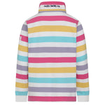 1/4 Zip Striped Sweatshirt