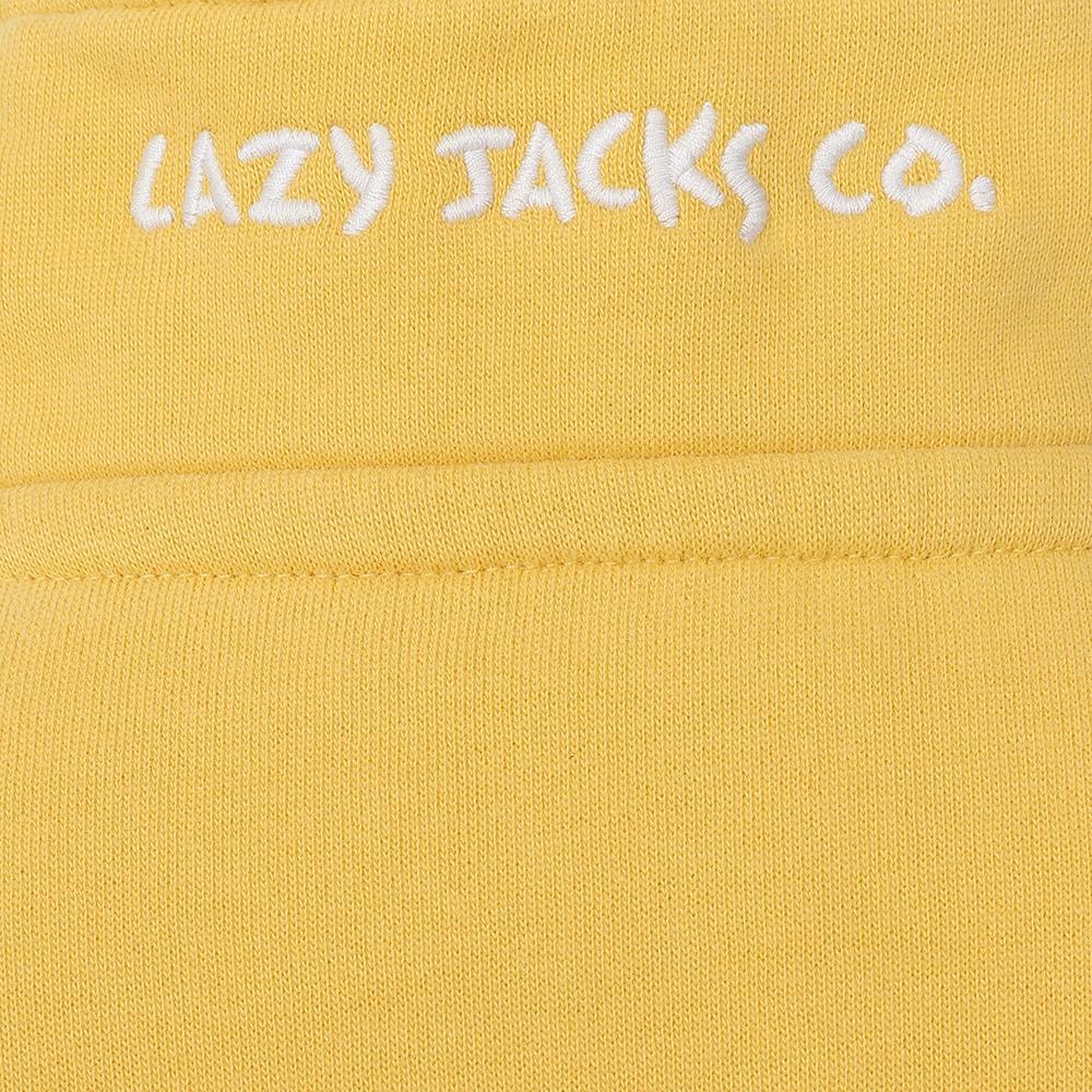 LJ3C - Girl's 1/4 Zip Sweatshirt - Lemon
