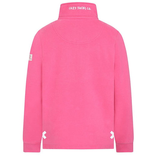 LJ3C - Girl's 1/4 Zip - Sorbet