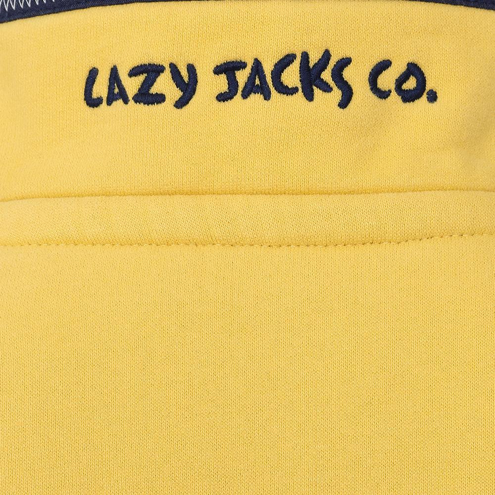 LJ40C - Boy's 1/4 Zip - Yellow