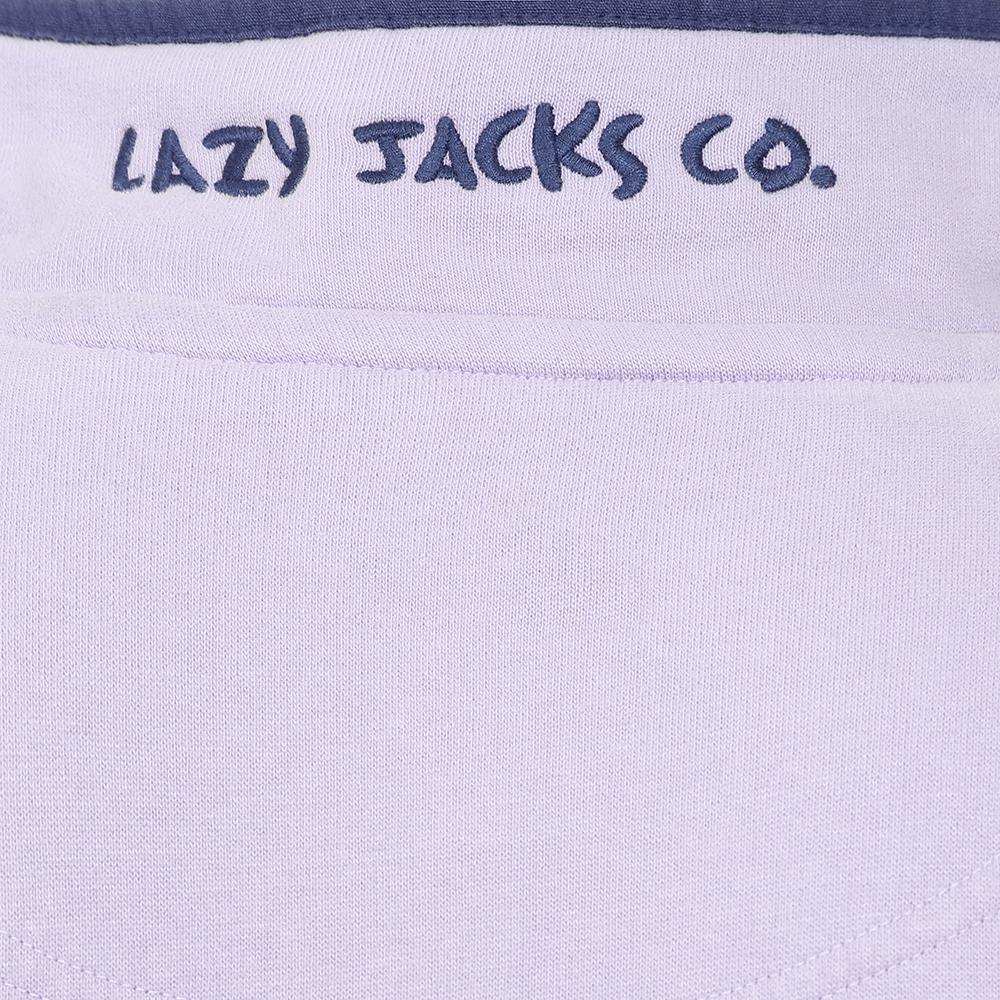 LJ3 - Ladies 1/4 Zip Sweatshirt - Lilac