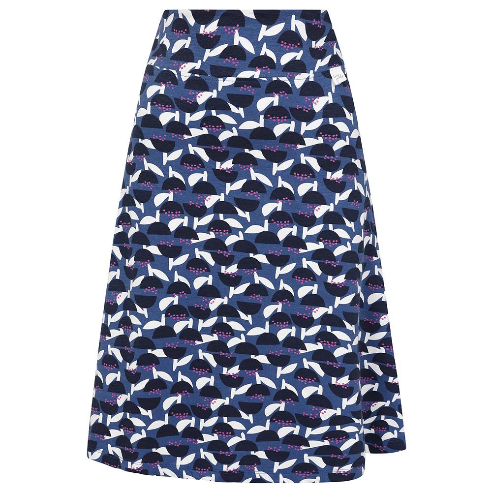 LJ41 - Printed Jersey Skirt - Stem