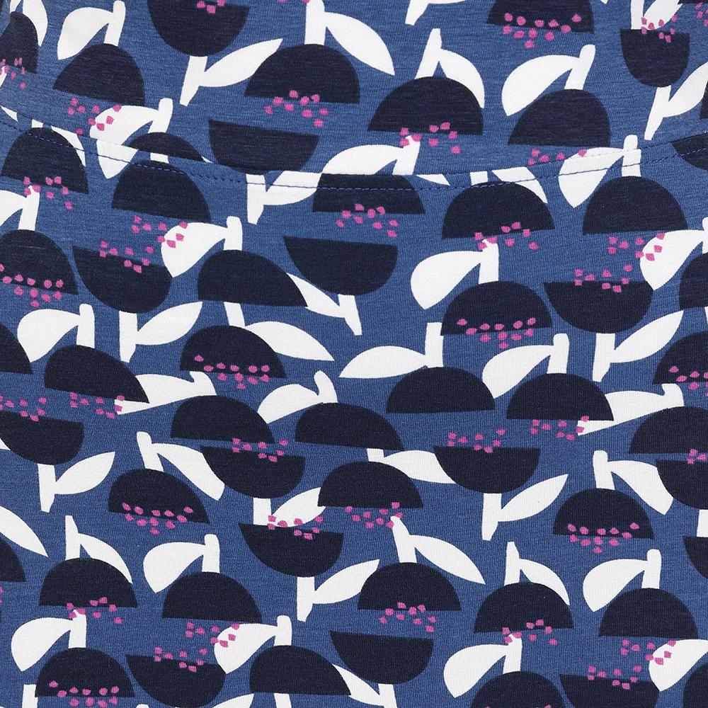 LJ41 - Printed Jersey Skirt - Stem