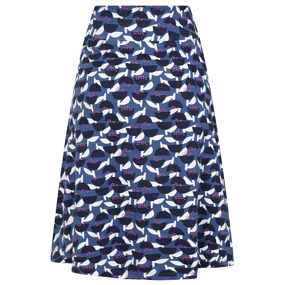 LJ41 - Printed Jersey Skirt - Stem