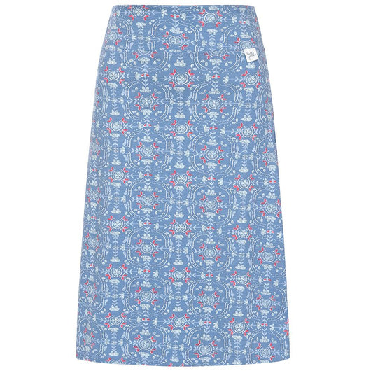 LJ41 - Printed Jersey Skirt - Tile