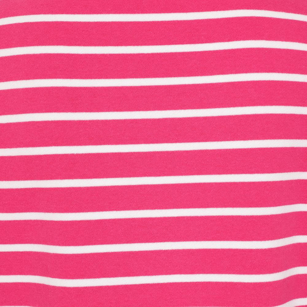 LJ94S - Striped Roll Neck Sweatshirt - Lipstick